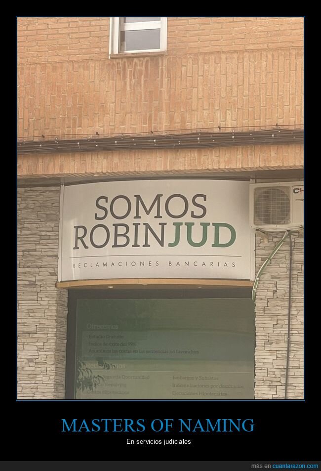 masters of naming,reclamaciones bancarias,somos robinjud