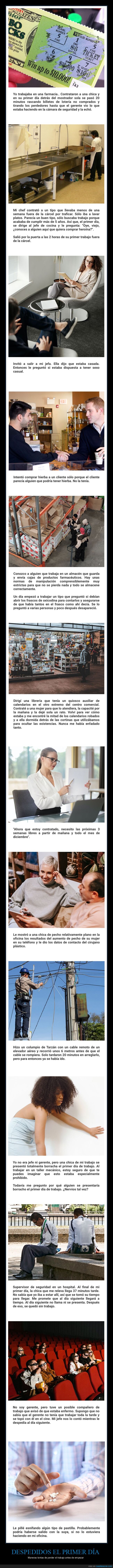 despidos,primer día,trabajo