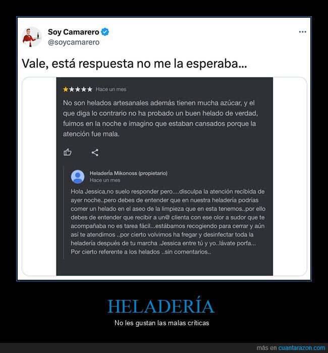 heladería,olor,reseña,wtf
