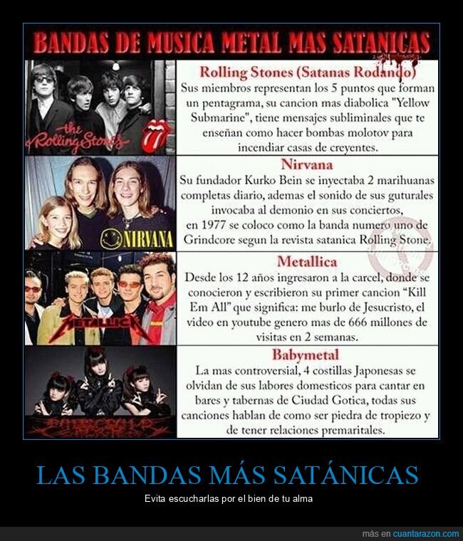 grupos,metal,satánicos