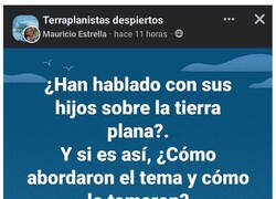 Enlace a Terraplanistas con hijos