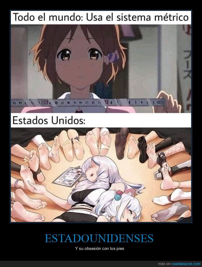 eeuu,pies,sistema métrico