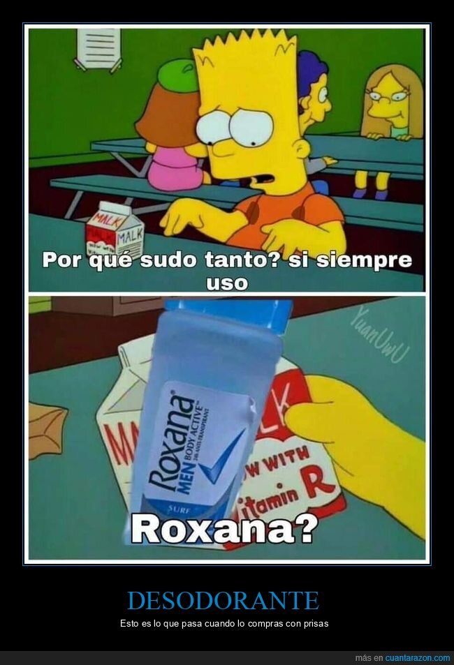 desodorante,rexona,roxana,simpsons,sudar
