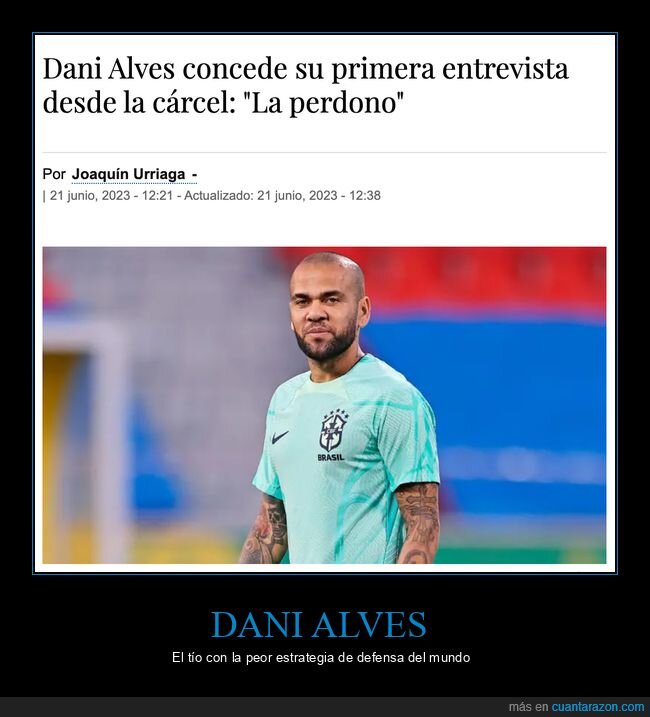 dani alves,perdonar