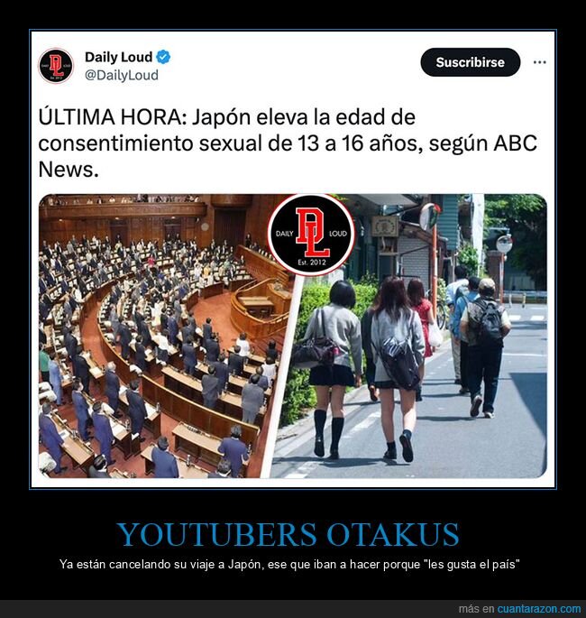 consentimiento,edad,japón,otakus,youtubers