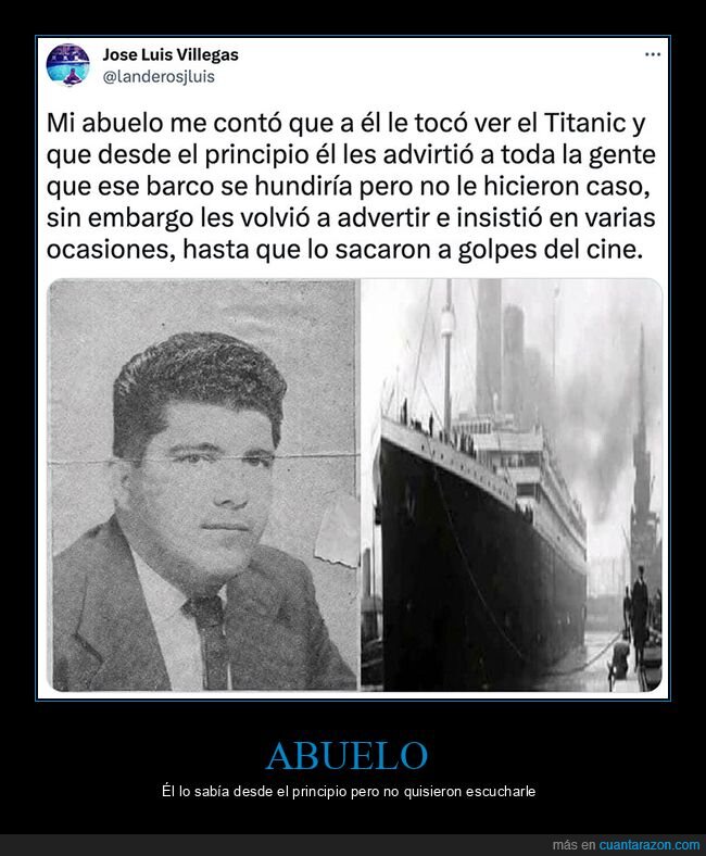 abuelo,hundirse,titanic