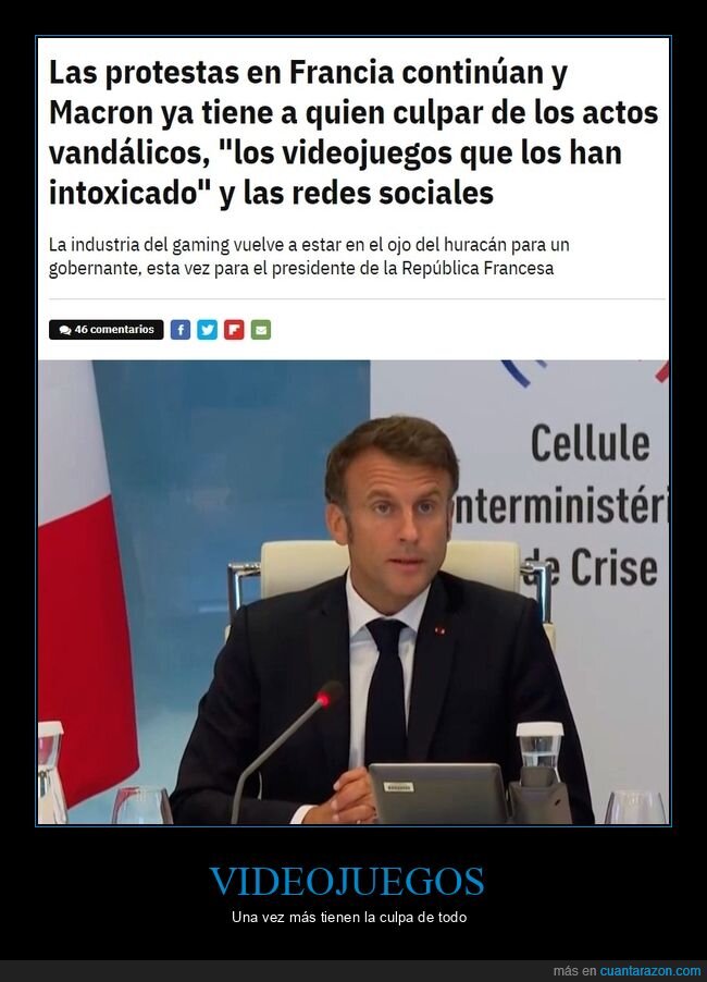 macron,videojuegos,francia,políticos