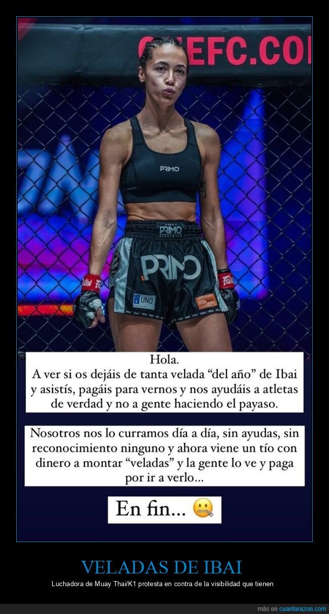 luchadora,veladas de ibai