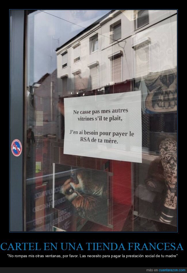 cartel,tienda,francia