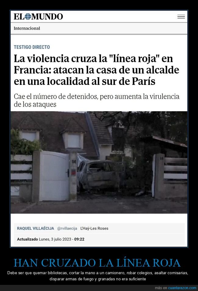 violencia,francia,línea roja,alcalde,parís