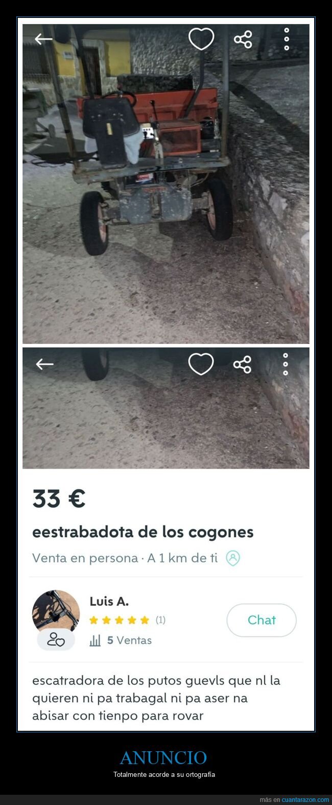 anuncios,ortografía,wallapop