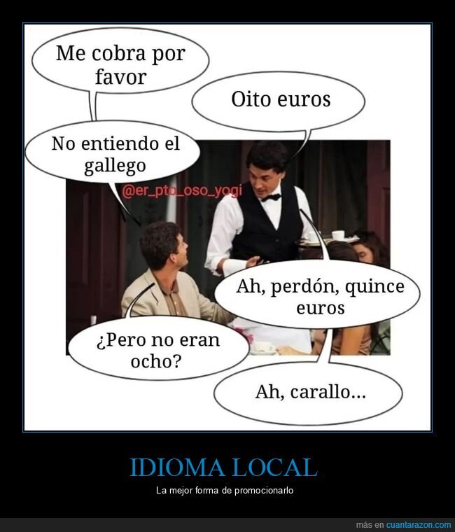 cocbrar,entender,gallego