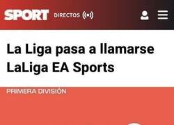 Enlace a La Liga cambia de nombre