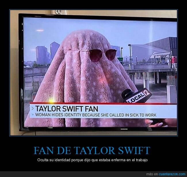 enferma,fan,identidad,ocultar,taylor swift,trabajo