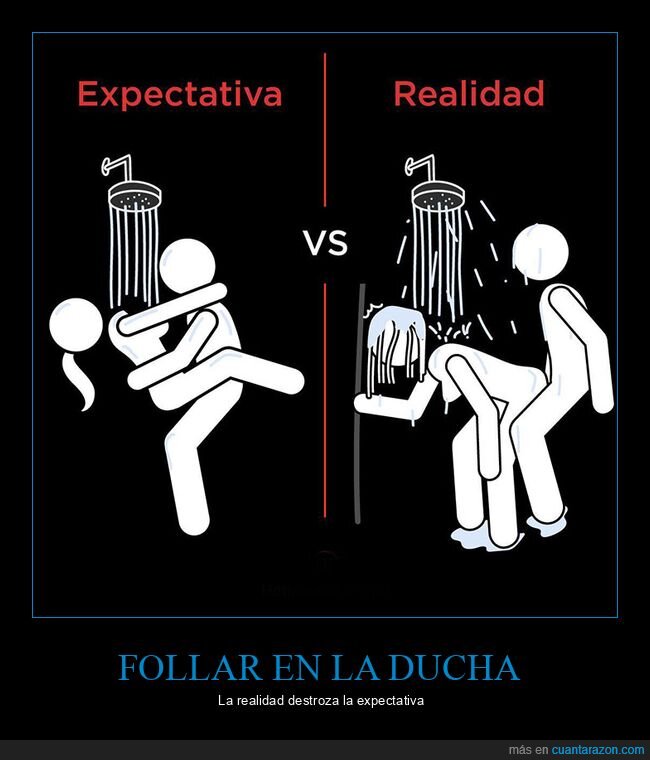 ducha,expectativas,pareja,realidad