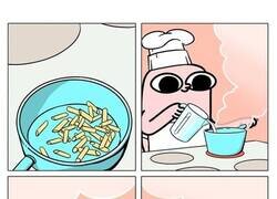 Enlace a Haciendo pasta para uno