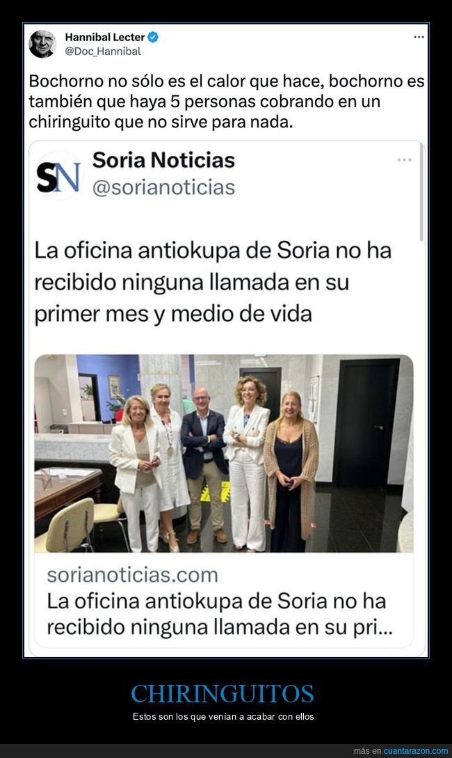 llamadas,oficina antiokupa,políticos,pp,soria,vox