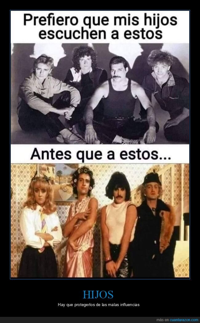 hijos,escuchar,queen