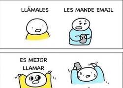 Enlace a Lo que sea antes que llamar