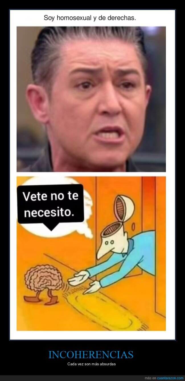 ángel garó,homosexual,derechas