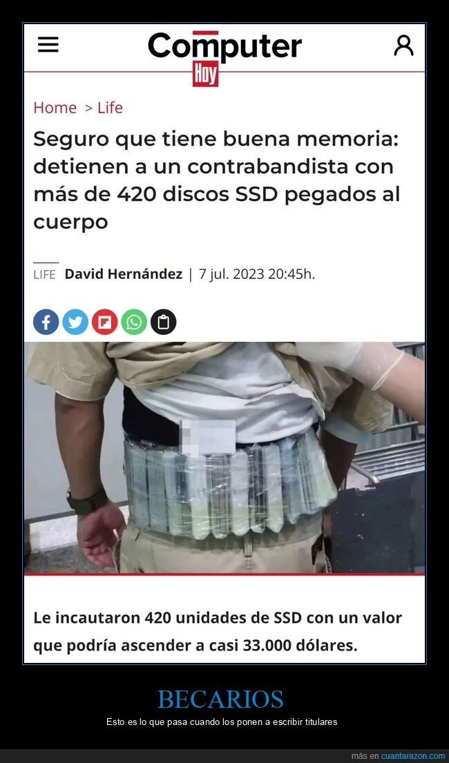 memoria,contrabandista,discos duros