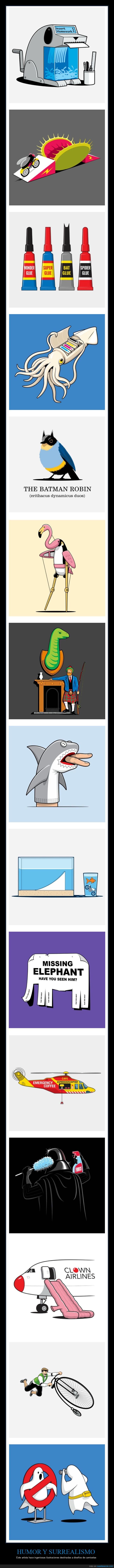 ilustraciones,surrealismo