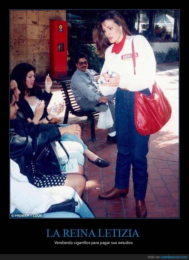 letizia,vendiendo,tabaco