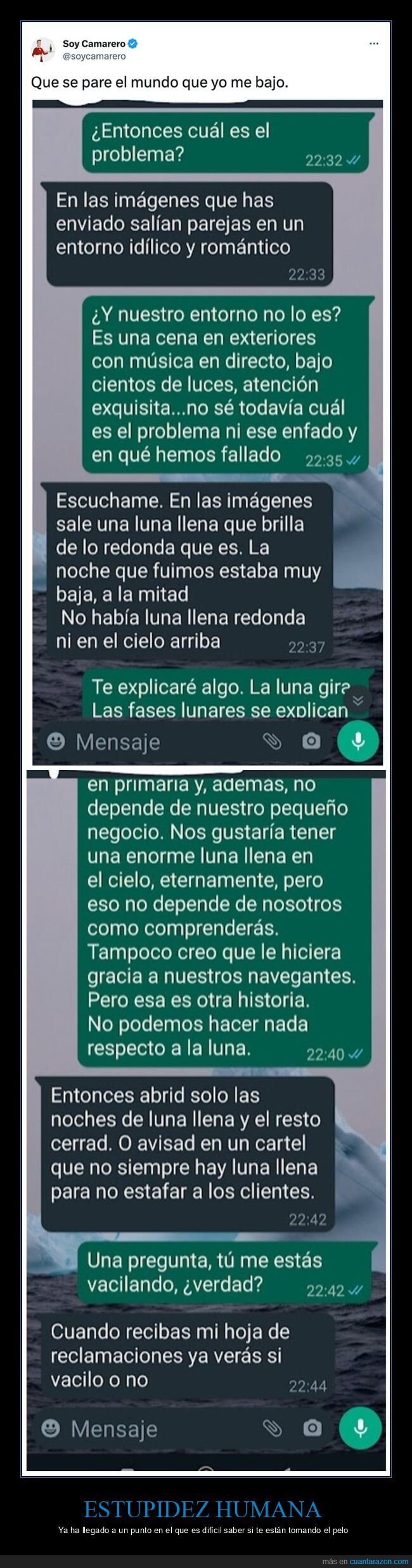 luna,monguers,reclamación,restaurante