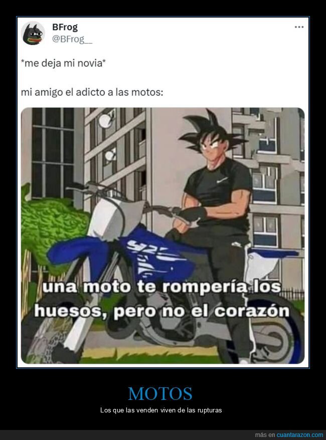 novia,dejar,moto,romper,huesos,corazón