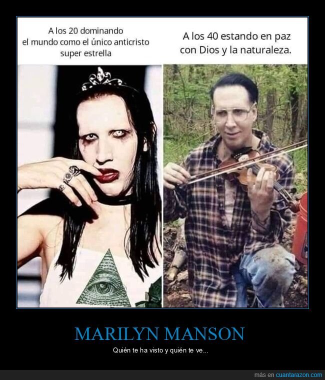 ahora,antes,marilyn manson