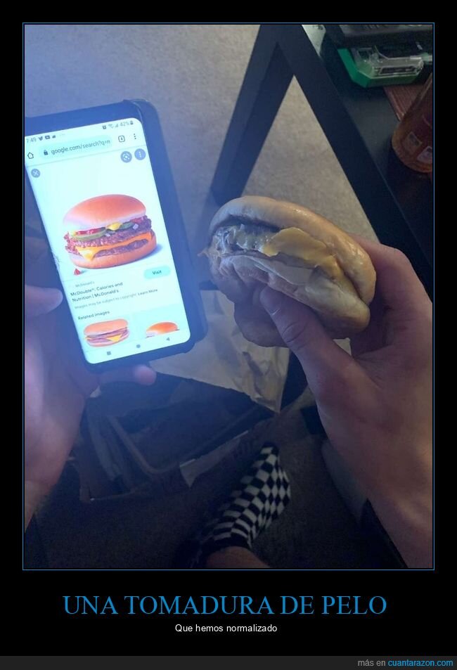 expectativas,hamburguesa,mcdonald's,realidad