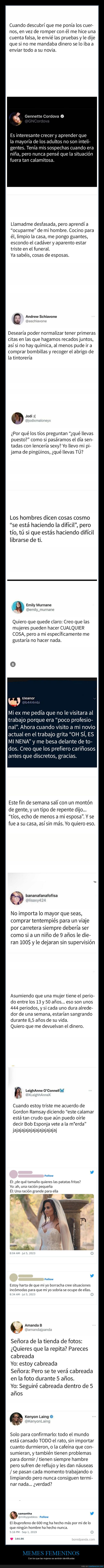 memes femeninos,mujeres