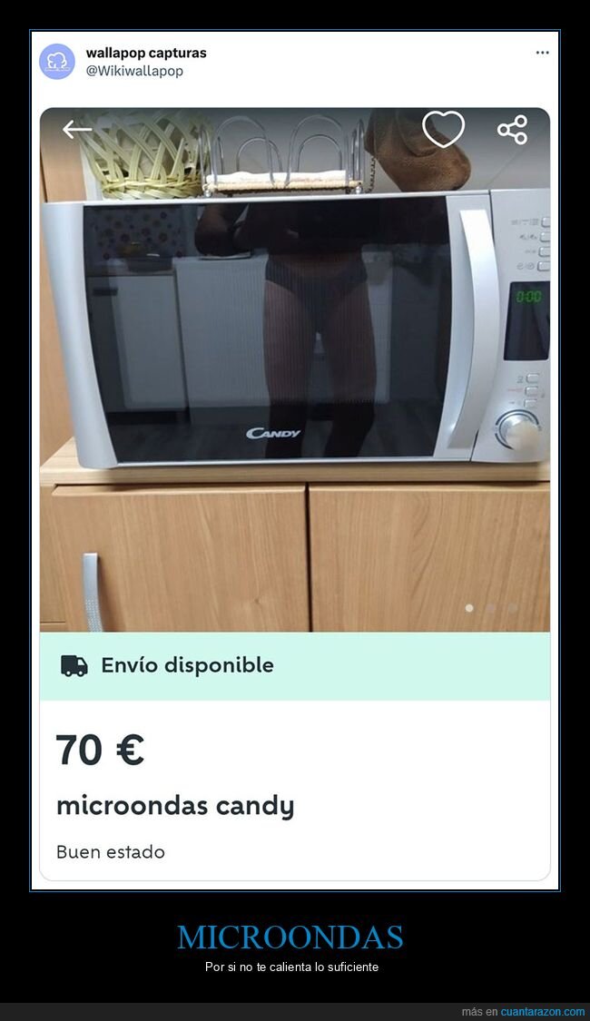 anuncios,fails,microondas,reflejo,wallapop