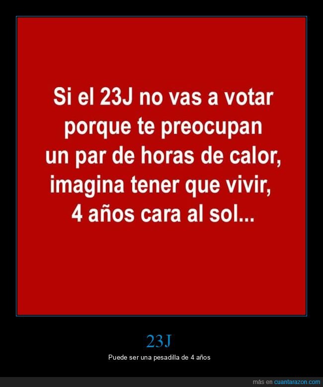 votar,calor,elecciones