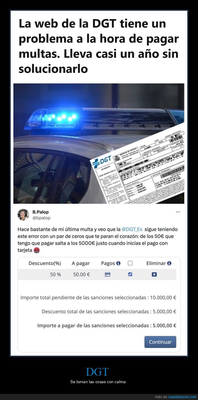 dgt,problema,solucionar,multas
