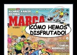 Enlace a La portada del Marca de ayer