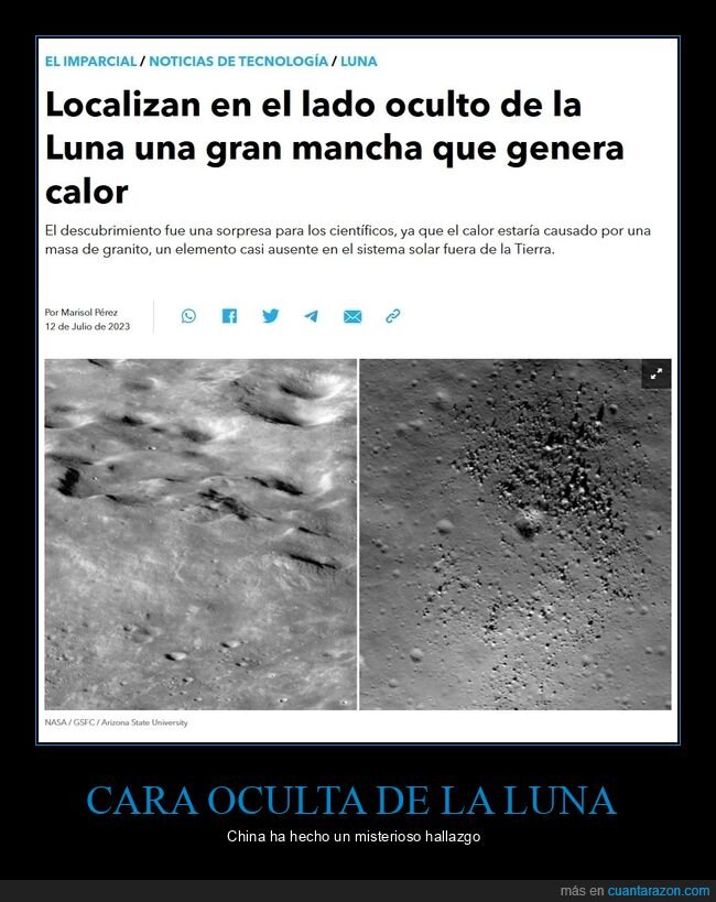 luna,cara oculta,mancha,calor