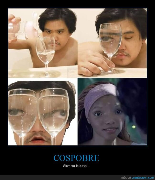 cospobre,la sirenita,ojos