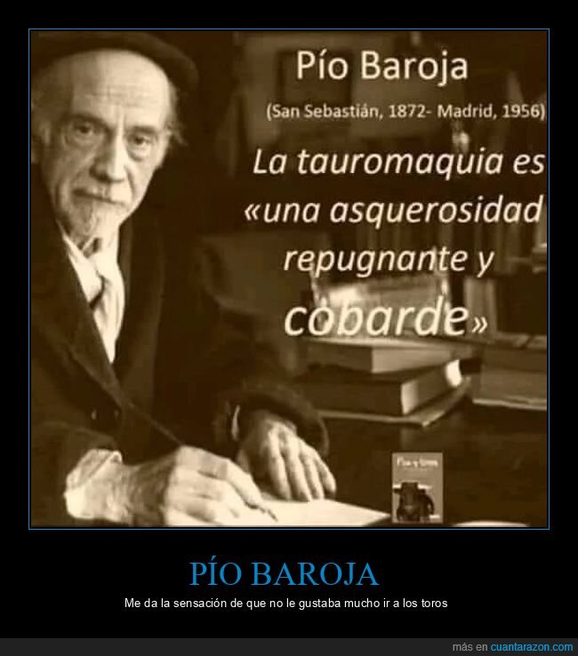 pío baroja,tauromaquia,toros