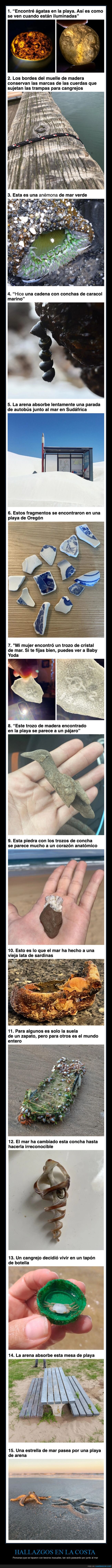 hallazgos,playas,costa