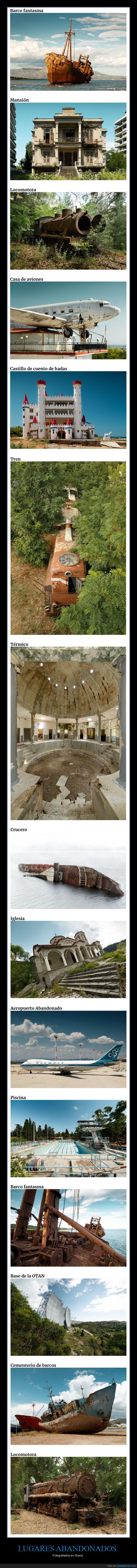 lugares abandonados,gracia