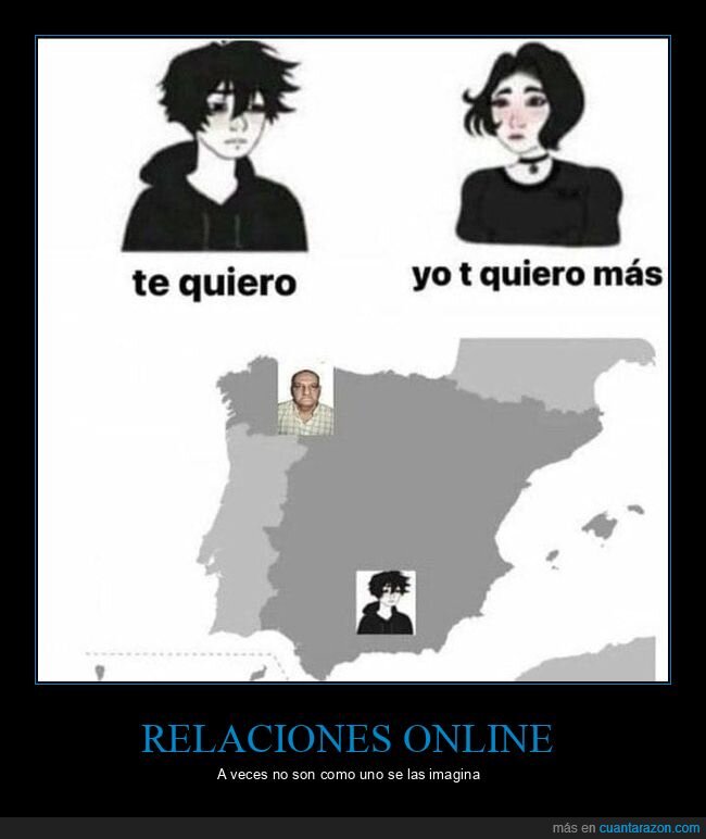 relación online,pareja,querer