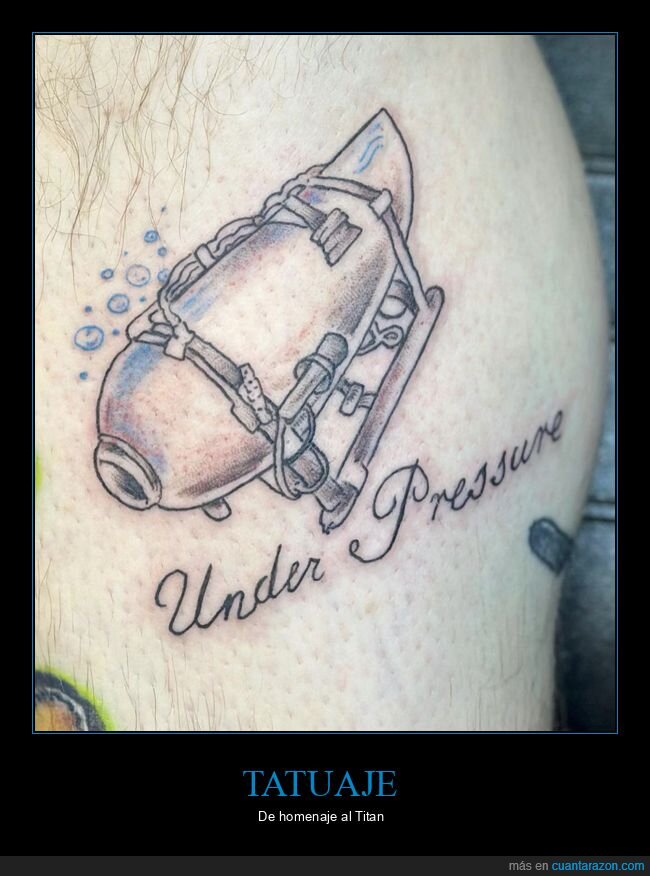 submarino,tattoo,titán,titanic,under pressure