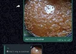 Enlace a Tratando de conquistarle por el estómago