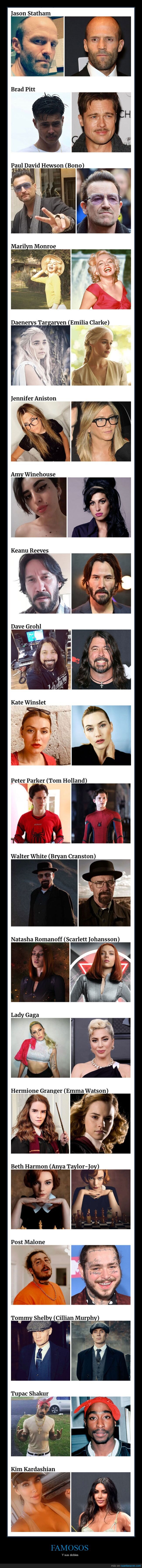 famosos,dobles,parecidos