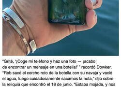 Enlace a Hallan en el mar una botella con enigmática promesa y la cumplieron 100 años después