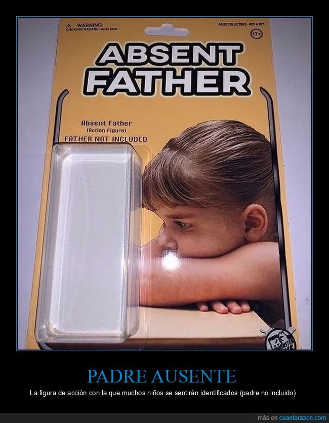 padre ausente,figura de acción