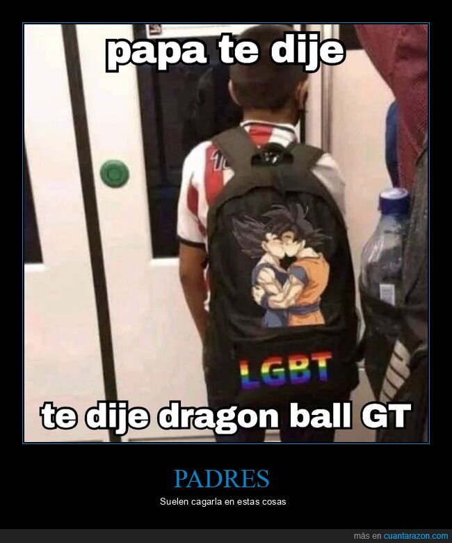 dragon ball,gt,lgbt,mochila