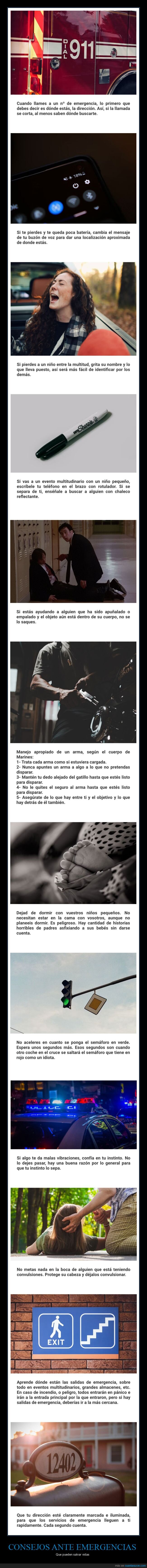 emergencias,consejos,salvar vidas