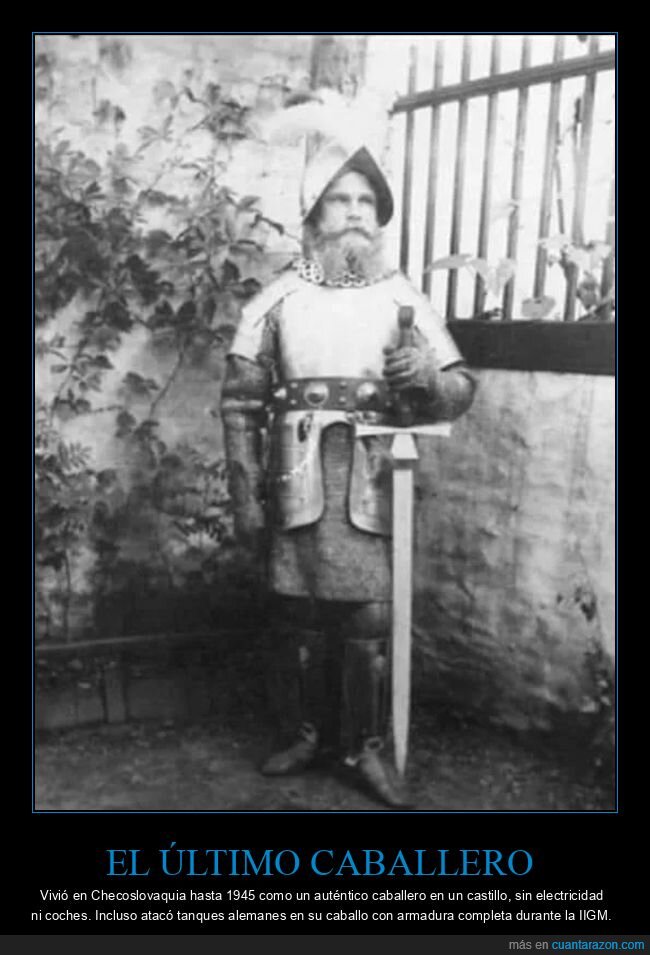 josef mencik,caballero,curiosidades